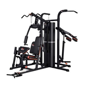 جهاز هوم جيم هيلثكير، 4 محطات متكاملة، 205x270x218 سم، HG42 - اسود احمر product image 2