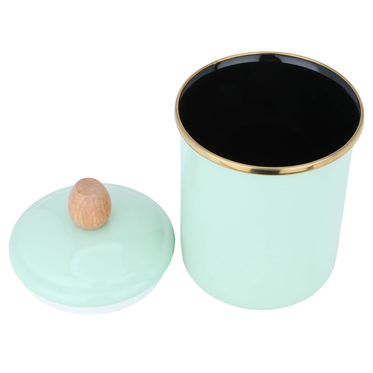 Al Saif Gallery steel box, with lid - green product image 2
