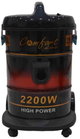 مكنسة برميل كمفورت، 25 لتر، 2200 واط، MSA-VC-25L - اسود احمر product image 1
