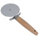 قطاعة بيتزاء استيل السيف غاليري، يد خشبي - بني product image 1