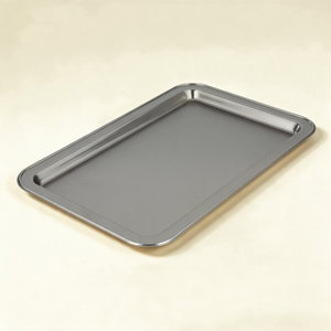 طوفرية تقديم استيل الجهوري، 42x28 سم - فضي product image