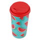 Al Saif Gallery plastic watermelon cup, 470 ml, red-coloured lid product image 2