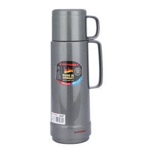 Rotpont glass thermos, 750 ml, plastic outer shell - dark grey product image