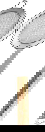 مصفاة استيل استيل السيف غاليري، 28×10 سم، يد خشب - فضي product image 1