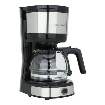 Alsaif Elk Steel Lungo Coffee Maker, 750 Watt, 600 ml - Silver Black product image 1
