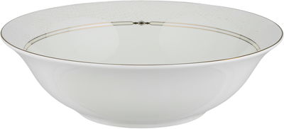 طقم تقديم سفرة بورسلان السيف غاليري، 86 قطعة - أبيض فضي product image 12