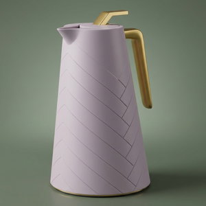 Glory Thermos, 1.5 litres, glass inner container, plastic outer shell - light purple product image