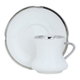 طقم فناجين قهوة سيراميك السيف غاليري، 12 قطعة - أبيض product image 1