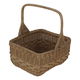 Al Saif Gallery Rectangular Wicker Serving Basket, 30 X 26 X 16 Cm - Beige product image 2