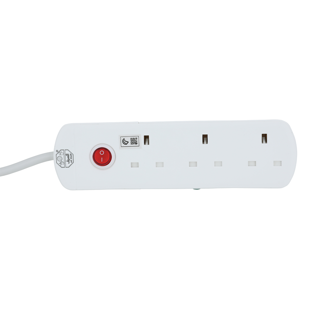 موزع كهربائي السيف غاليري، 3 منافذ، 5 متر طول - ابيض product image 3