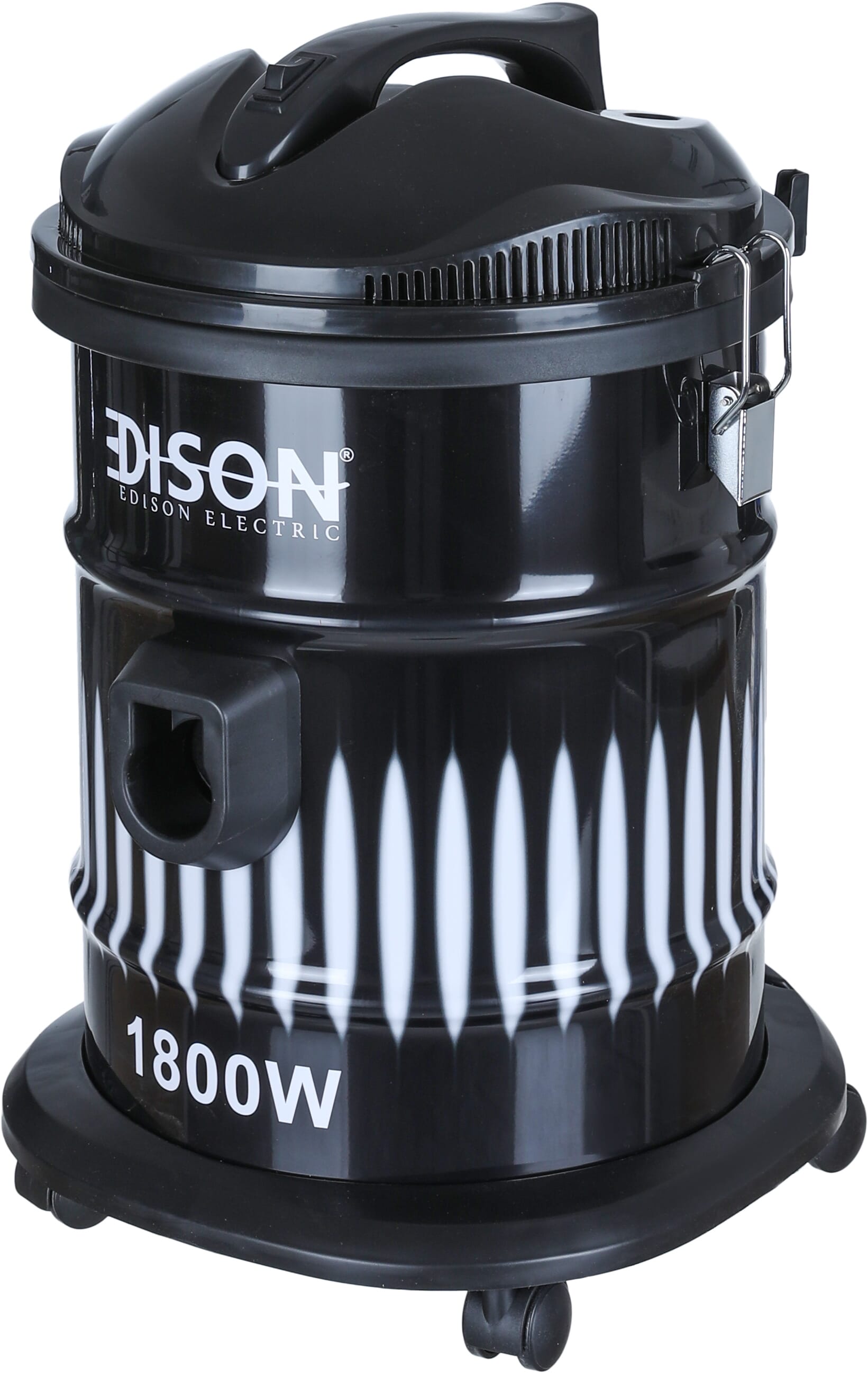 مكنسة كهربائية برميل استيل إديسون، 1800 واط، 18 لتر، ثلاث ملحقات، ZL14-36Z - أسود product image 2