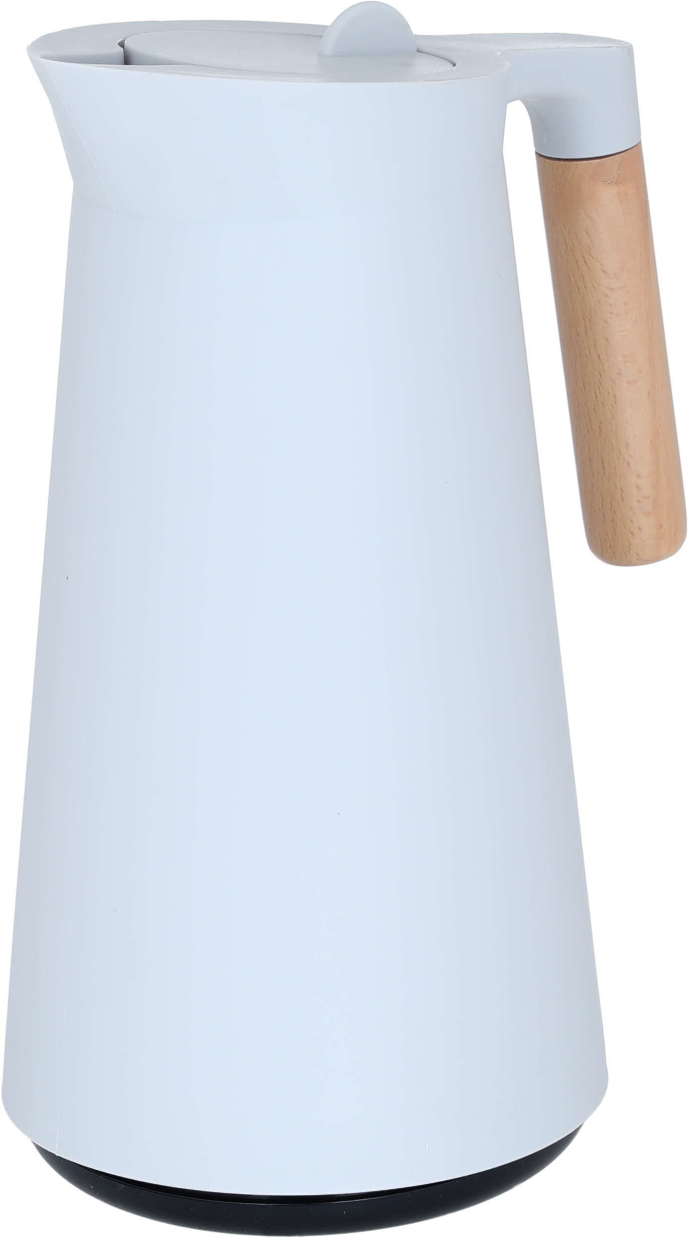 Timeless Linda Thermos, 1 liter, wooden handle, thermal glass inner shell, plastic outer shell - gray product image 4