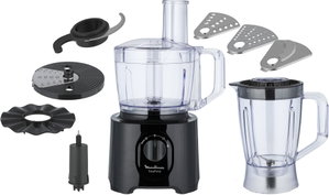 محضر طعام مولينكس، 800 واط، 2.4 لتر، سرعتين، 25 وظيفة، FP247827 - اسود product image