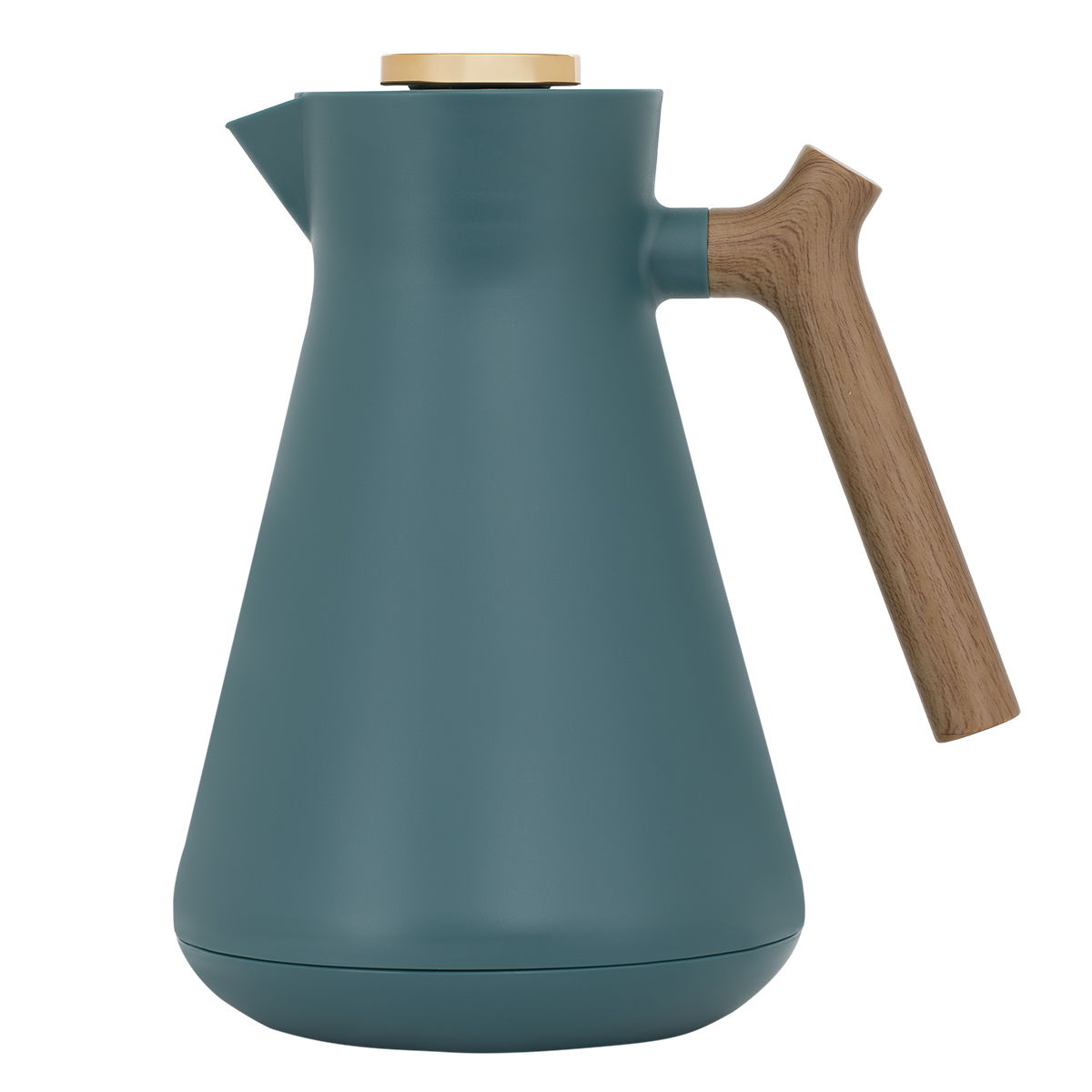 ترمس امادا إفرست، 1 لتر، بيد خشبي - أزرق product image
