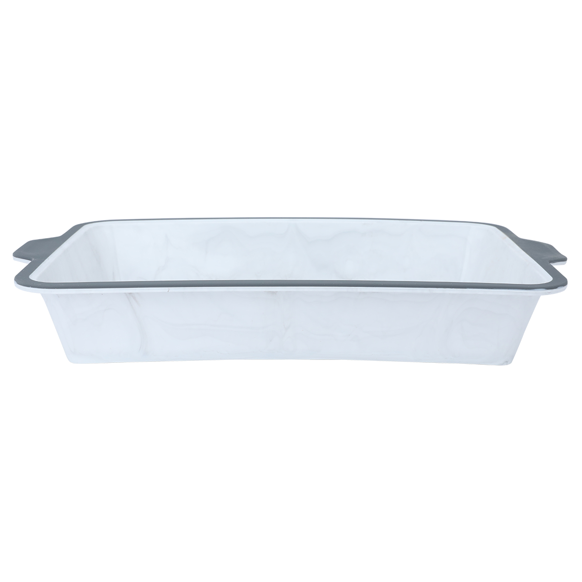 Classic Silicone Cake Mold, 35.5 x 26.5 x 8 cm, Rectangle - White product image 1