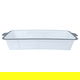 قالب كيك سيليكون كلاسيك، 35.5×26.5×8 سم، مستطيل - أبيض product image 1