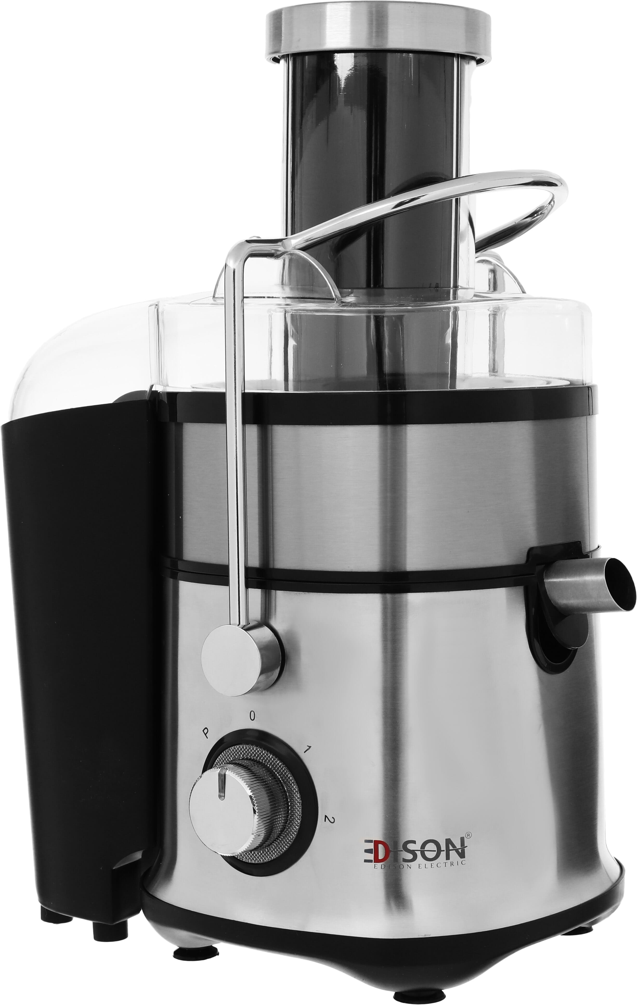 عصارة فواكه 4×1 إديسون، 800 واط، 1 لتر، 2 سرعة - اسود فضي product image 6