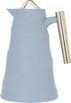 Bamboo Glory Thermos, 1 Liter, Glass Inner Carrier, Pressurized - Light Grey product image 1