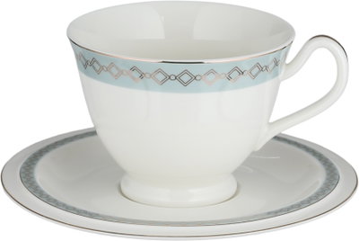 Al Saif Gallery Porcelain Dinnerware Set, 65 Pieces, Gold Pattern - Sky White product image 9