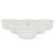 طقم زبدية بورسلان السيف غاليري، 6 قطع - أبيض product image 1