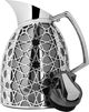 Al Saif Gallery Andalusia thermos set, 0.75/1 liter, Islamic inscription, glass inner shell, plastic outer shell - black and silver product image 5