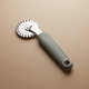 Al Saif Gallery steel pastry cutter, with silicone handle - green product image 1