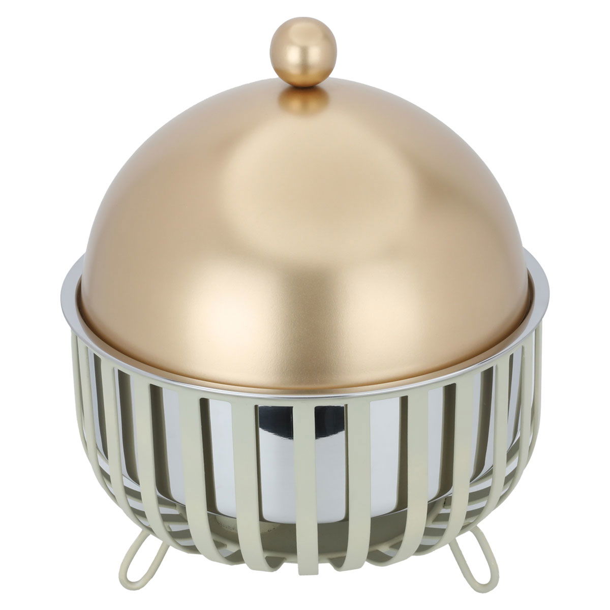 Steel Al Saif Gallery Food Warmer, 3 Liters - Gold product image 2