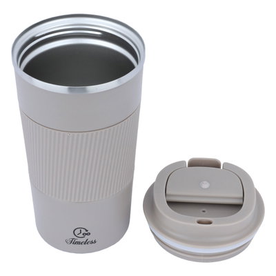 كوب حافظ للحرارة استيل تايملس، 500 مل - رمادي غامق product image 3