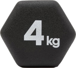 Adidas Weightlifting Dumbbell, 4KG, Neoprene Coated - Black product image
