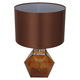 أبجورة إديسون، 35×35.3×35.3 سم، زجاج - بني/عسلي product image 2