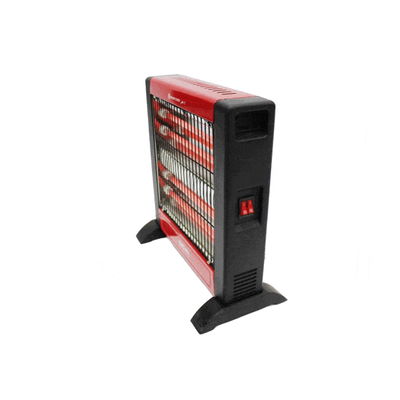 Gvc Pro Gvcht-1209 Electric Heater, 1000 Watt, 4 Candles, 2 Heating Levels - Red product image 3