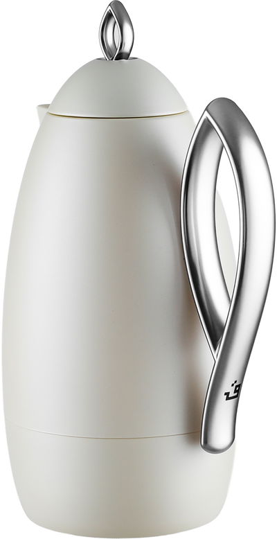 طقم ترامس العلا السيف غاليري، 21 قطعة، مع طوفرية، اكواب شاي و قهوة - لؤلؤي فضي product image 5