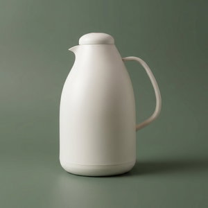 Al Saif Gallery thermos, 2 liters, thermal glass inner container, plastic outer shell - white product image