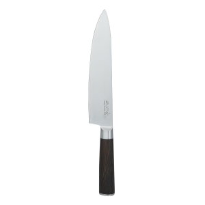 Steel knife with Saif Gallery wood handle, 8 inches - dark brown product image 2