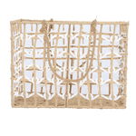 Diamond Glow Wicker Thermos Bags Set, 2 Pieces - Beige product image 2
