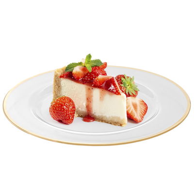 Al Saif Gallery glass sweet dish, 33 x 33 x 2 cm, circular, with golden font - clear product image 1