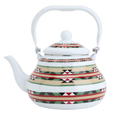 بريق شاي غضار تراثي استيل السيف غاليري، 2 لتر - متعدد الالوان product image 1
