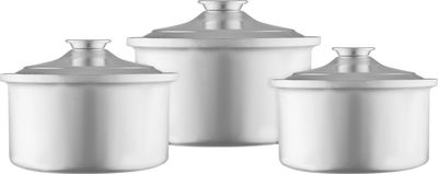 طقم قدورألمنيوم السيف بلص، 3 قطع - فضي product image 1