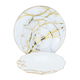 طقم سفرة بورسلان السيف غاليري، 61 قطعة - ابيض ذهبي product image 2