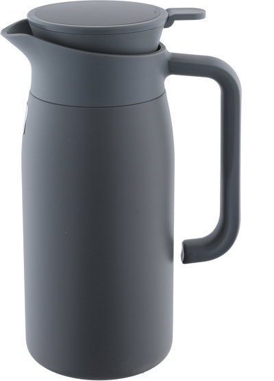 Rana Al Saif Gallery Thermos, 1.10 L, Steel Inner Container, Steel Outer Body, Touch Screen - Dark Grey product image 3