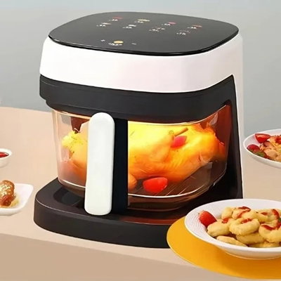قلاية هوائية دينكس ، 2400 واط، 6 لتر ،DX2092 - ابيض اسود product image 4