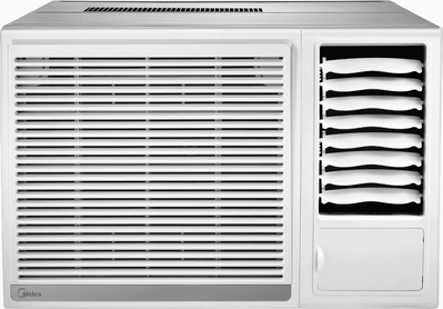 مكيف شباك ميديا، بارد فقط، 24200 وحدة حرارية، 2 طن، MWTF14-24C - ابيض product image 1
