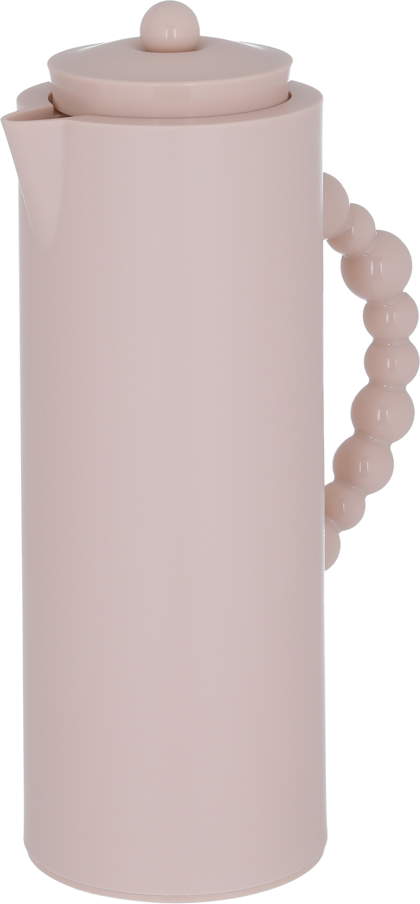 Al Saif Gallery Royal 7 glass thermos, 1 liter, plastic outer shell - peach product image 3