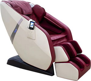 كرسي مساج بروفيشنال ميموري فوم باك كومفورت، 75x113x113 سم - عنابي product image