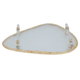 طوفرية زجاج السيف غاليري، 3.5 × 24 × 33 سم - أبيض product image 1