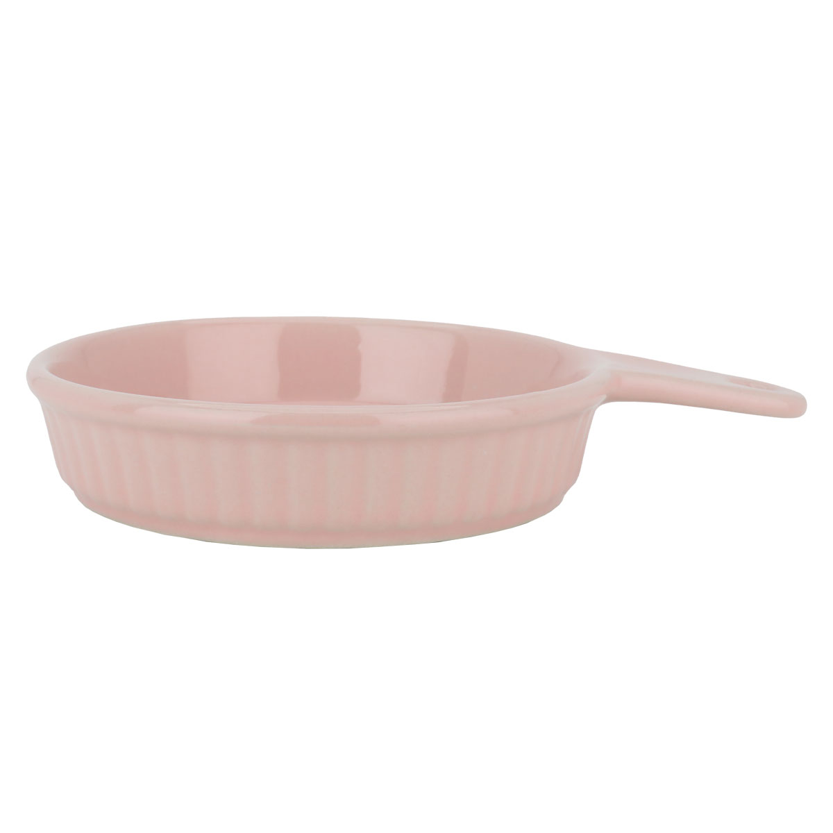Porcelain serving plate in the hands of Sabala pioneers, 14 x 14 x 3.5 cm - pink product image