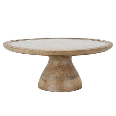 ستاند كيك خشب السيف غاليري، دائري، قاعدة - بني product image 1