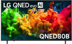 LG 85QNED80B6T QNED smart TV, 85 Inch, 4K, 60Hz - Black product image