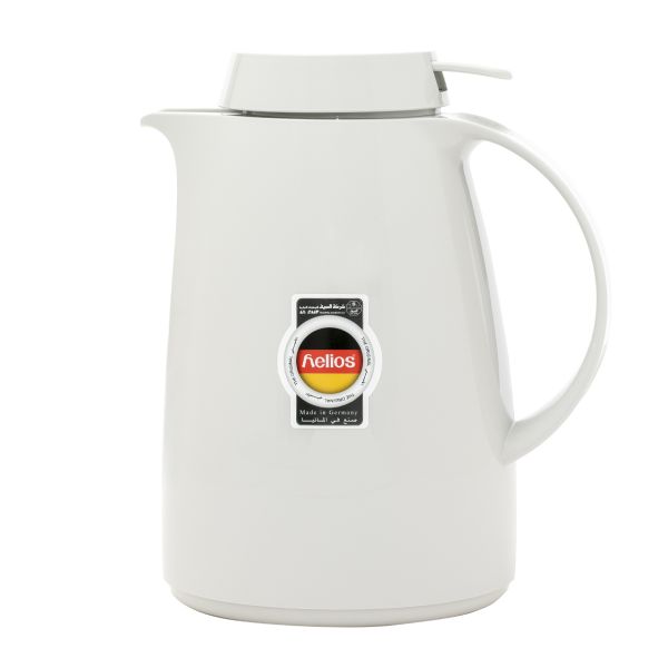 Helios thermos, 0.3 liters, thermal glass inner container, plastic outer shell - light gray product image