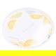 Al Saif Gallery plastic serving tray, 24 x 24 x 2.5 cm, round - white product image 2